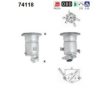 NISSA B08A0AU000 Catalytic Converter
